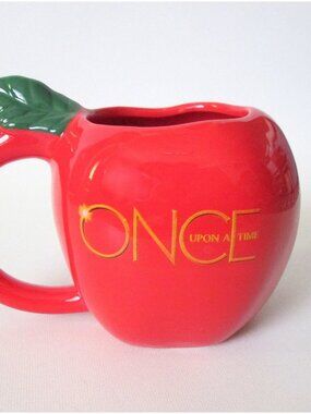 Once Upon A Time Apple Mug ABC TV Show Coffee Cup Surreal Entertainment 2016